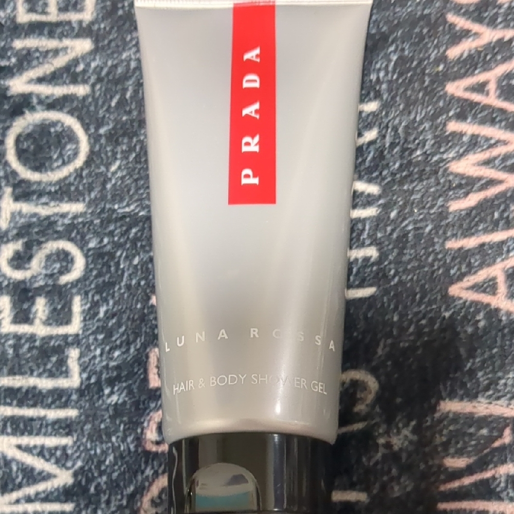 Prada Luna Rossa Hair & Body Shower Gel - Gray